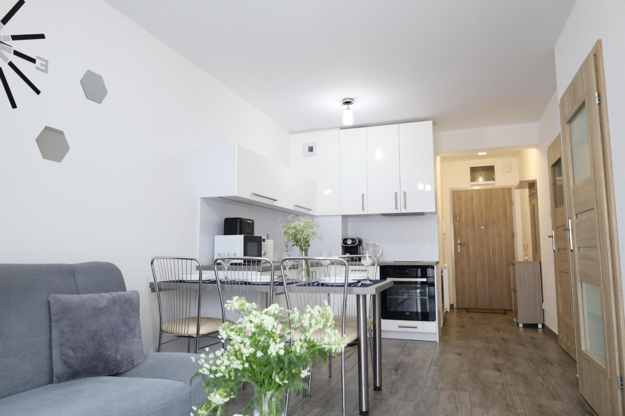 Leśne Tarasy 45a, Dziwnówek Apartamento Exterior foto