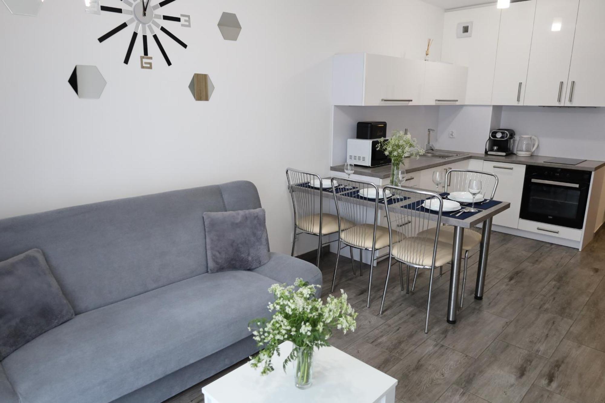 Leśne Tarasy 45a, Dziwnówek Apartamento Exterior foto
