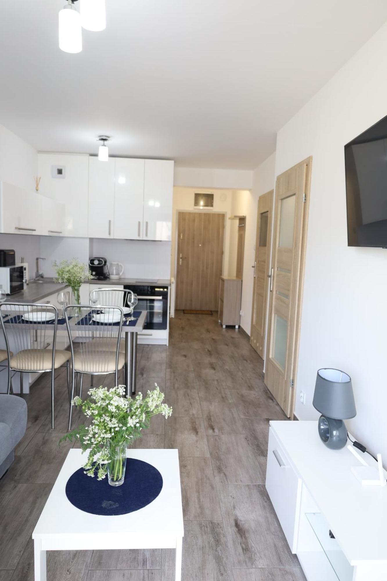 Leśne Tarasy 45a, Dziwnówek Apartamento Exterior foto