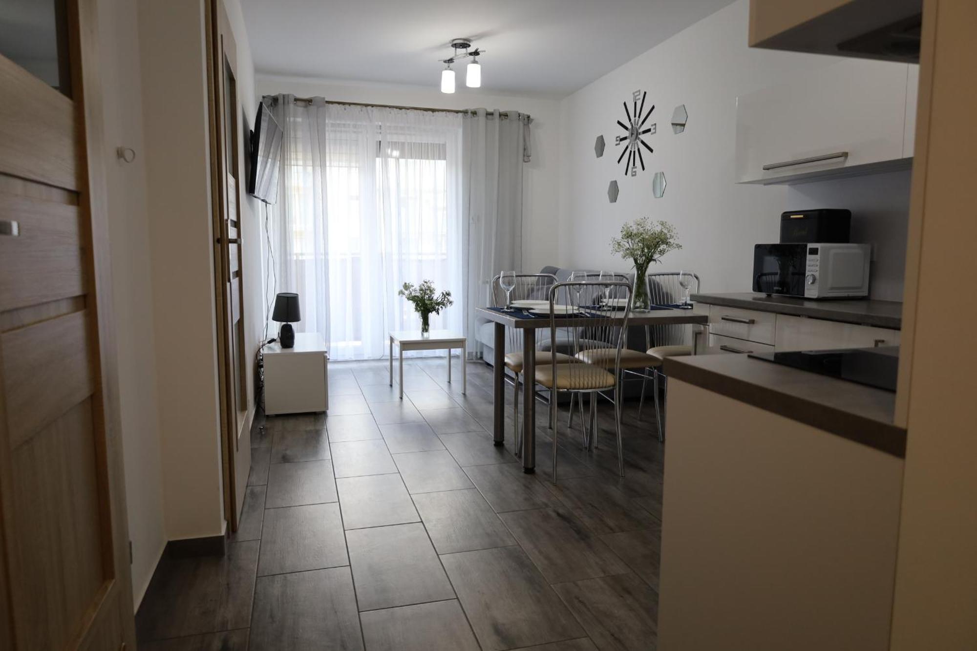 Leśne Tarasy 45a, Dziwnówek Apartamento Exterior foto